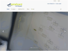 Tablet Screenshot of datalizard.com